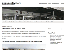 Tablet Screenshot of picturenewtown.org